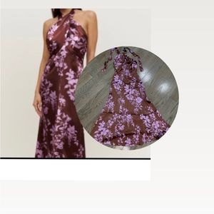 New reformation silk dress